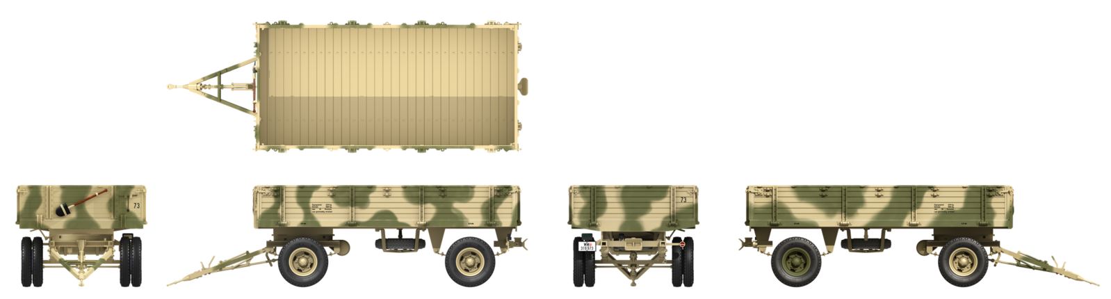 Daswerk 35006 1/35 EinheitsanhÃƒÆ’Ã†â€™Ãƒâ€šÃ‚Â¤nger 5t (9120460669165)