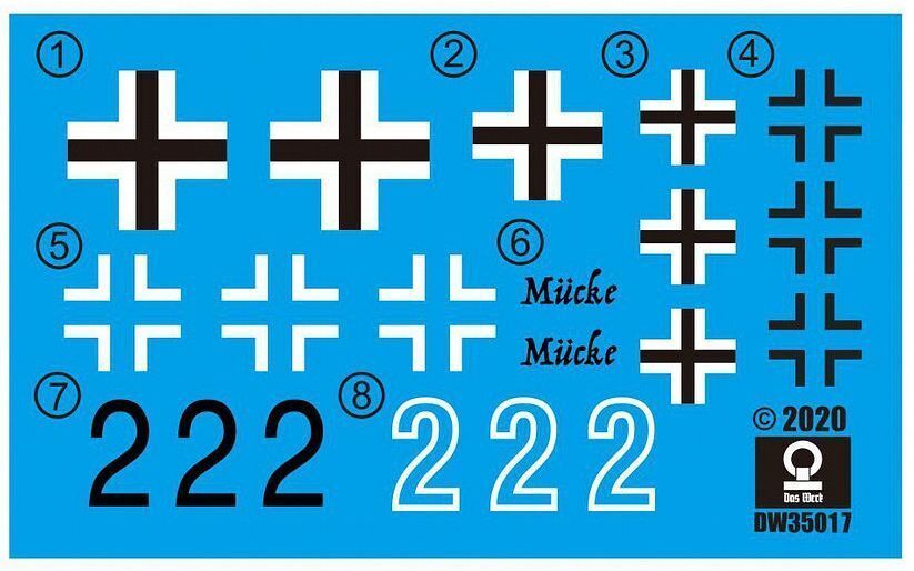 Daswerk 35017 1/35 Pz.Sfl. Ia - 5cm Pak 38 auf gp. Mun Schlepper (9120460931309)