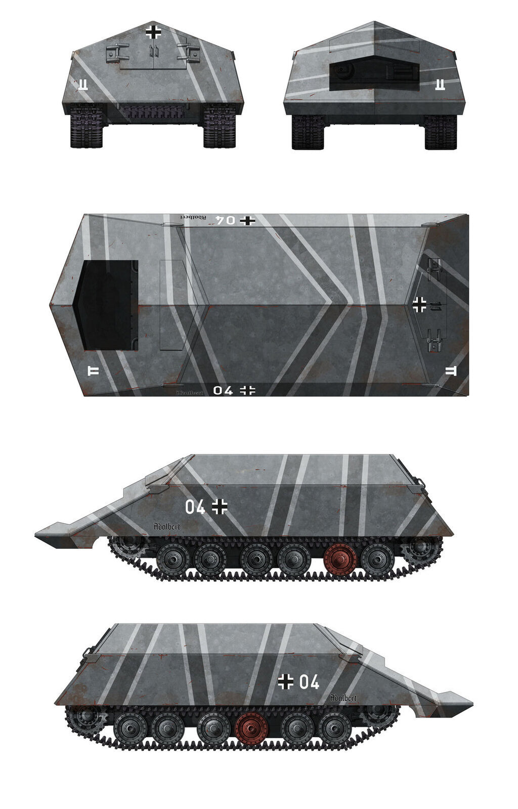 Daswerk 35018 VK45.01(P) Rammtiger (9120460964077)
