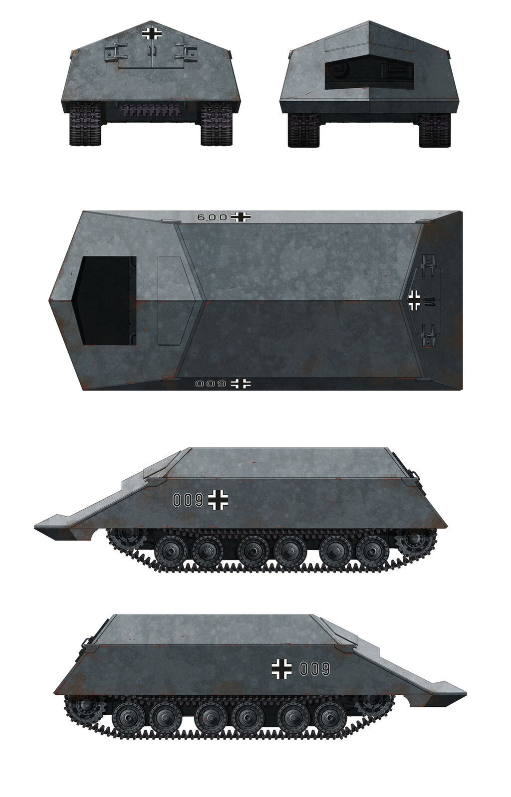 Daswerk 35018 VK45.01(P) Rammtiger (9120460964077)