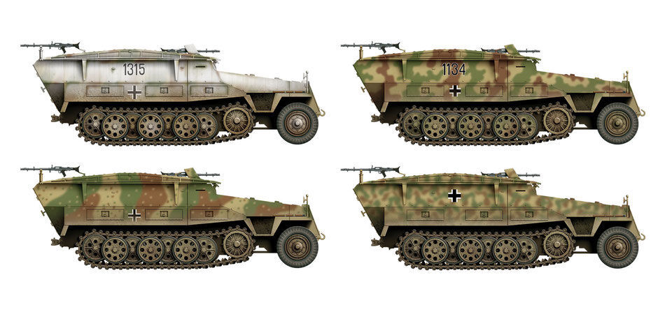 Daswerk 35030 1/35 Mtl. Pi. Pzwg. Sd.Kfz. 251/7 Ausf. D (9120461029613)
