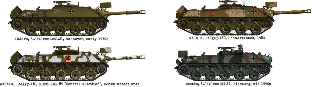 Daswerk 35031 1/35 Kanonenjagdpanzer/Beobachtungspanzer (9120461062381)