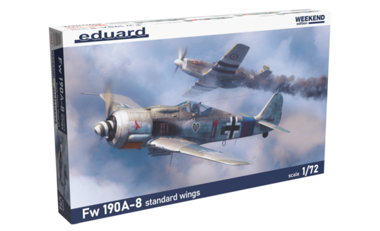Eduard 7463 1/72 Fw 190A-8 standard wings (8966293389549)