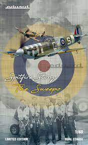 Eduard 11153 1/48 SPITFIRE STORY The Sweeps DUAL COMBO - Hobby City NZ