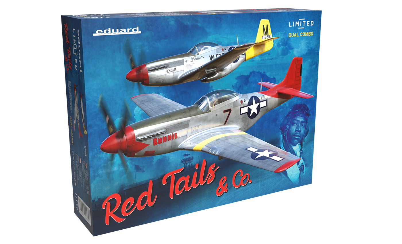 Eduard 11159 1/48 Red Tails & Co. Dual Combo [11159] - Hobby City NZ