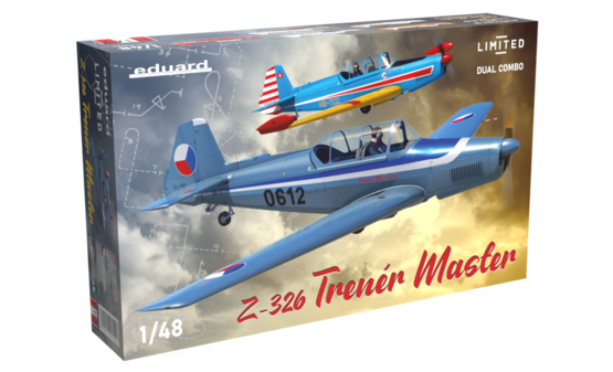 Eduard 11167 1/48 Z-326 Trenar Master DUAL COMBO Limited edition (8966293749997)