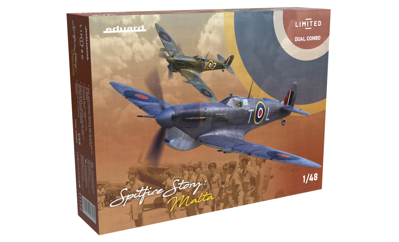 Eduard 11172 1/48 Spitfire Story: Malta Dual Combo - Hobby City NZ