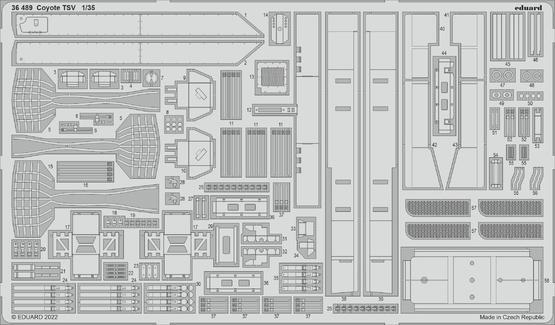 Eduard 36489 1/35 Coyote TSV (8966296142061)