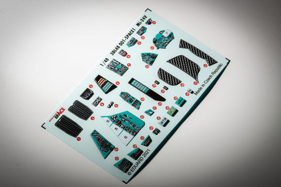 Eduard 3DL48001 1/48 Mi-24V SPACE 3D Decals - Hobby City NZ (8966296502509)