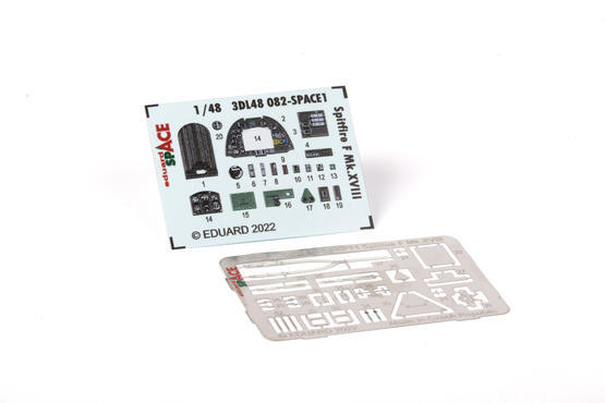 Eduard 3DL48082 1/48 Spitfire F Mk.XVIII Space 3D Decals - Hobby City NZ (8966297190637)
