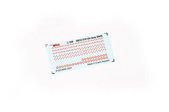 Eduard 3DL53010 1/350 Life buoy Space 3D Decals - Hobby City NZ (8966297321709)