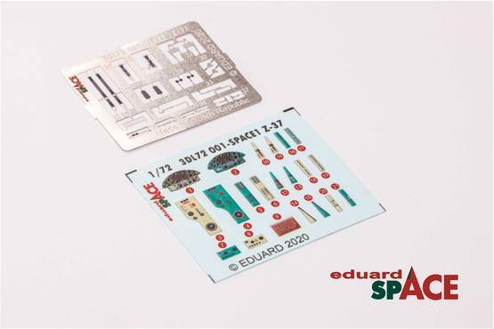 Eduard 3DL72001 1/72 Z-37 3D Decals - Hobby City NZ (8966297354477)