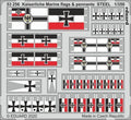 Eduard 53256 1/350 Kaiserlische Marine flags & pennants STEEL Photo etched parts (8966299746541)
