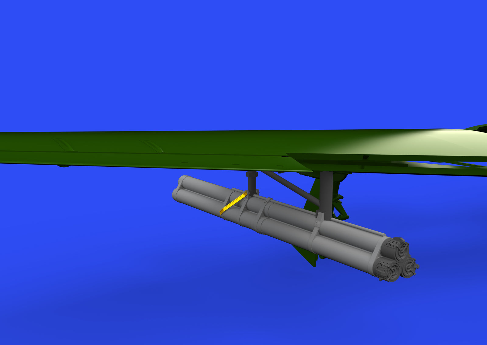 Eduard 648577 1/48 P-51D Bazooka rocket launcher Brassin (8966301122797)