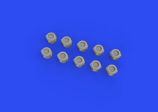 Eduard 653007 1/350 USN searchlights 12 inch Print - Hobby City NZ (8966303449325)