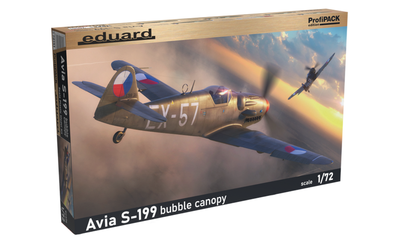 Eduard 70151 1/72 Avia S-199 bubble canopy - Hobby City NZ (8966304497901)
