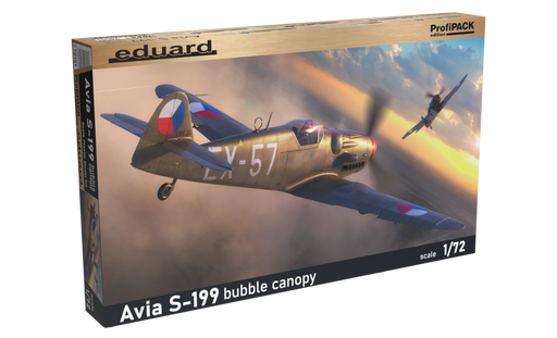 Eduard 70151 1/72 Avia S-199 bubble canopy - Hobby City NZ (8966304497901)
