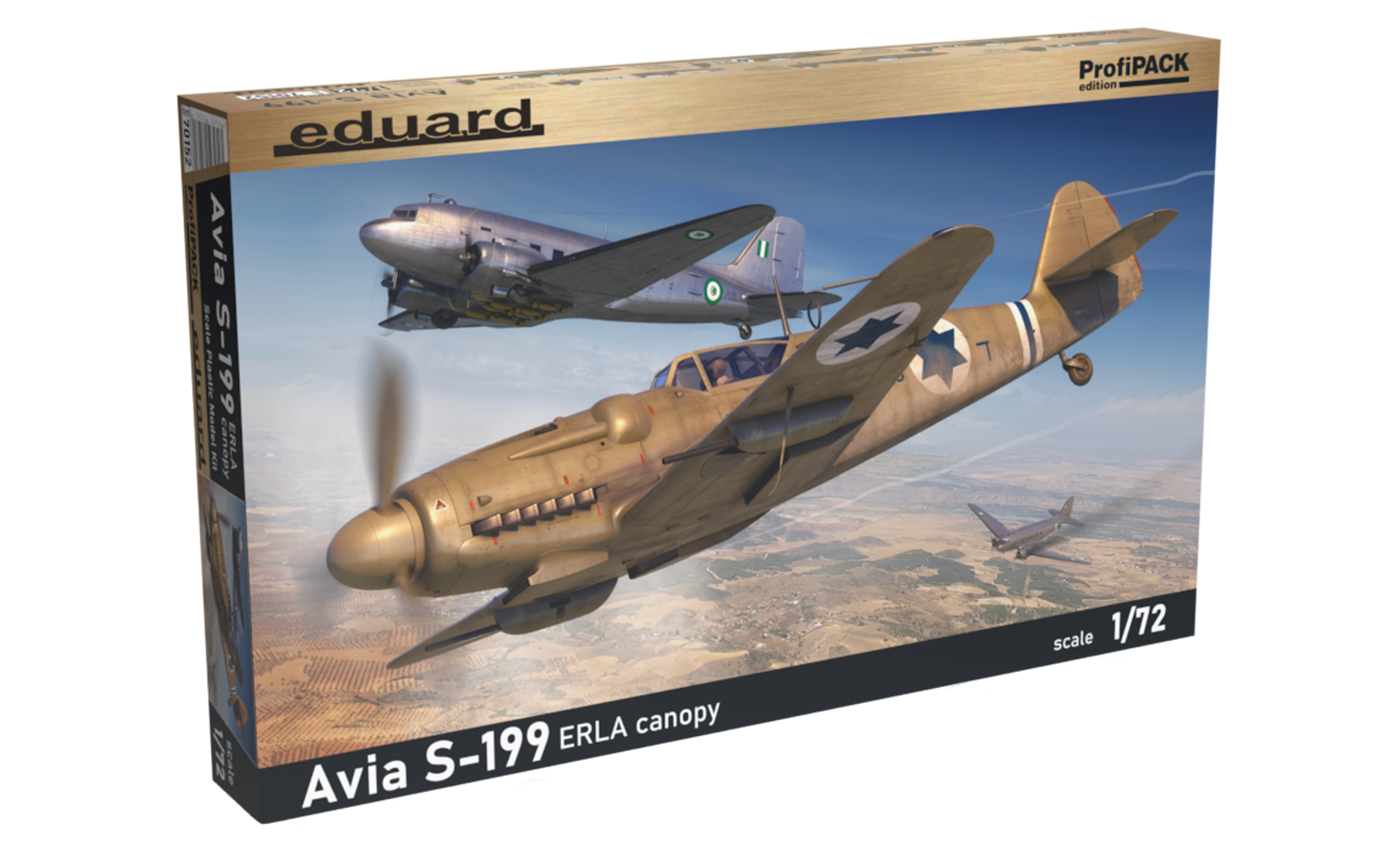 Eduard 70152 1/72 Avia S-199 Erla canopy (8966304563437)