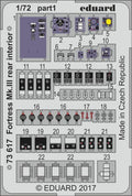 Eduard 73617 1/72 Fortress Mk. II rear interior (Airfix) (8966305186029)