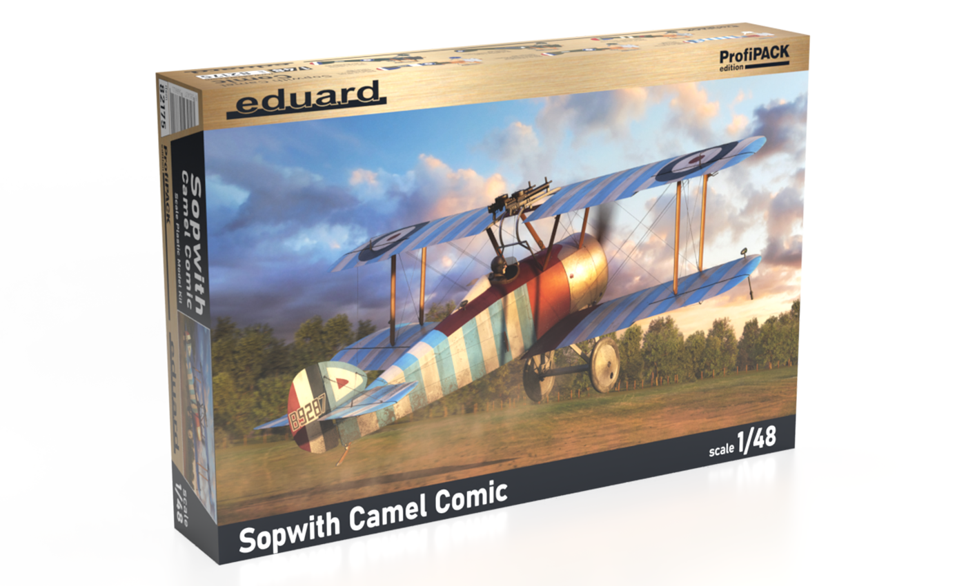 Eduard 82175 1/48 Sopwith Camel Comic *AUST Decals* - Hobby City NZ