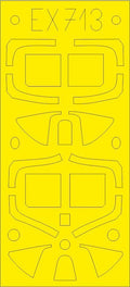 Eduard EX713 1/48 Spitfire Mk.I Mask (8966308823277)