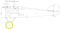 Eduard EX879 1/48 Sopwith Camel Masks (8966309773549)