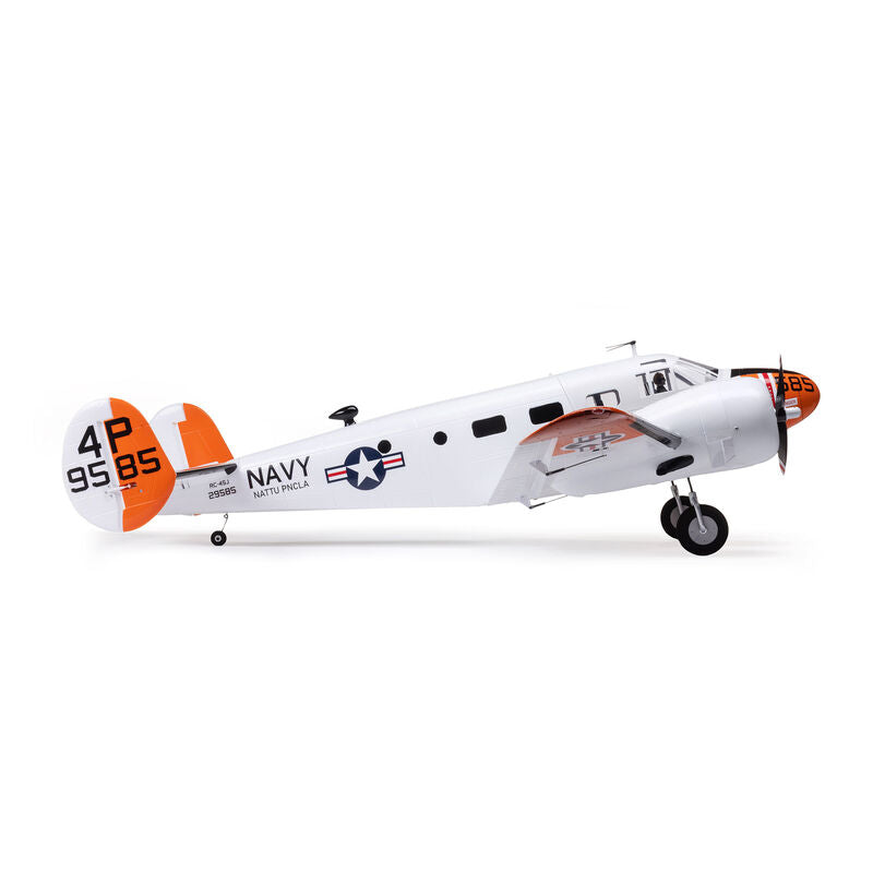 E-Flite 1.5m Beechcraft D18/RC-45J Bind and Drive Basic with AS3X+ and SAFE Select RC Plane (23)