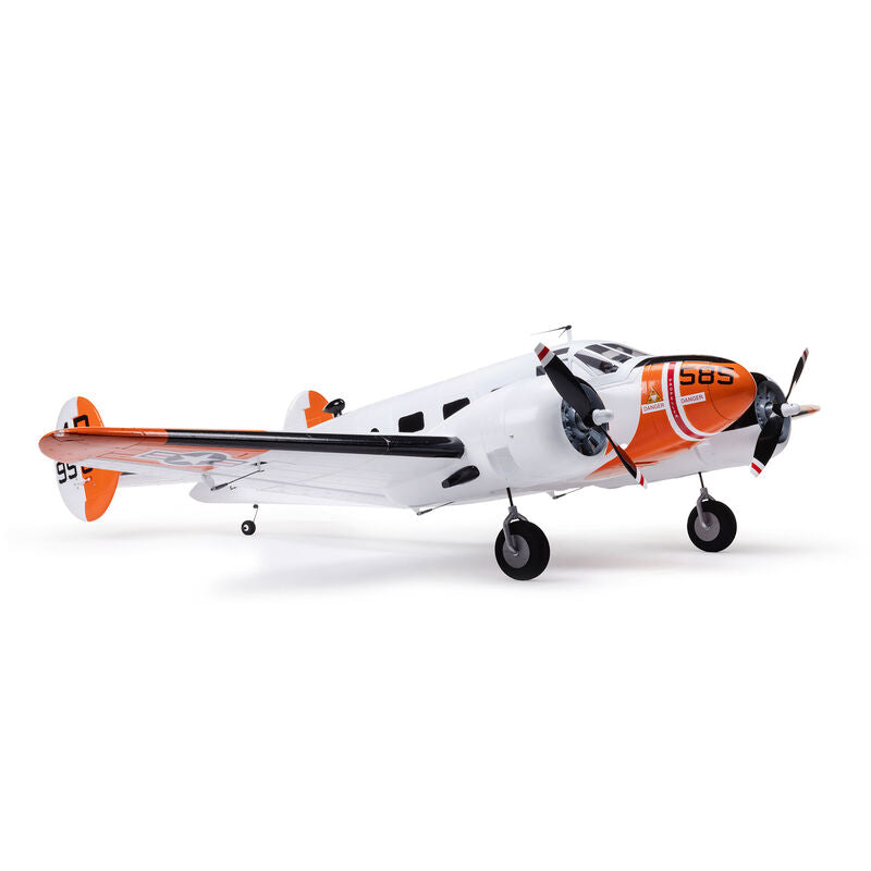 E-Flite 1.5m Beechcraft D18/RC-45J Bind and Drive Basic with AS3X+ and SAFE Select RC Plane (21)