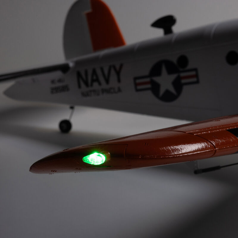 E-Flite 1.5m Beechcraft D18/RC-45J Bind and Drive Basic with AS3X+ and SAFE Select RC Plane (13)