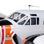 E-Flite 1.5m Beechcraft D18/RC-45J Bind and Drive Basic with AS3X+ and SAFE Select RC Plane (8)