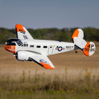 E-Flite 1.5m Beechcraft D18/RC-45J Bind and Drive Basic with AS3X+ and SAFE Select RC Plane (27)