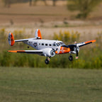 E-Flite 1.5m Beechcraft D18/RC-45J Bind and Drive Basic with AS3X+ and SAFE Select RC Plane (26)
