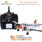 E-Flite 1.5m Beechcraft D18/RC-45J Bind and Drive Basic with AS3X+ and SAFE Select RC Plane (2)