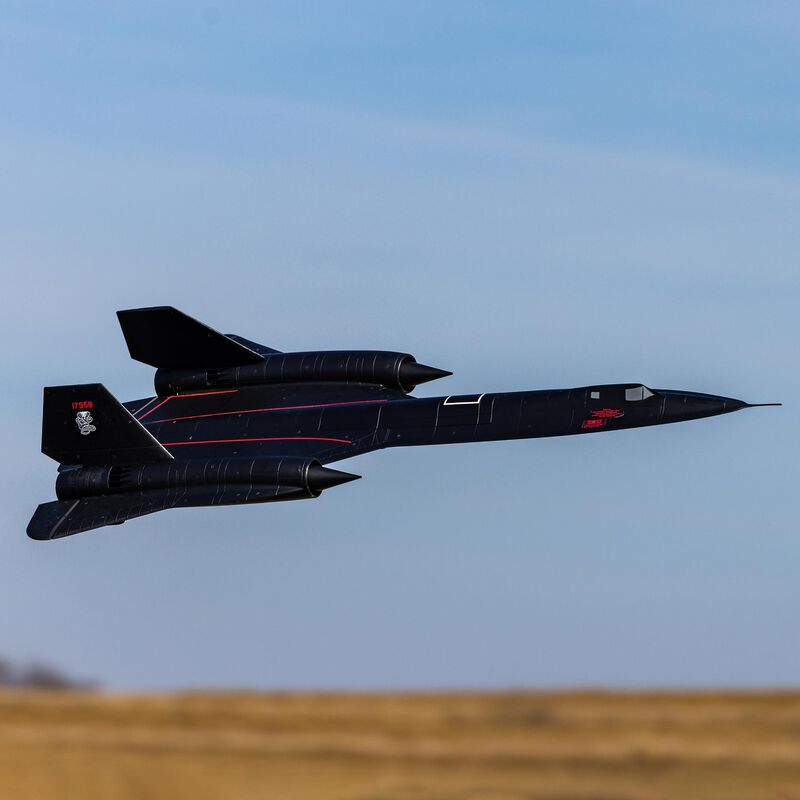 E-Flite SR-71 Blackbird Twin 40mm EDF Bind and Drive Basic AS3X SAFE Select RC Aircraft (26)