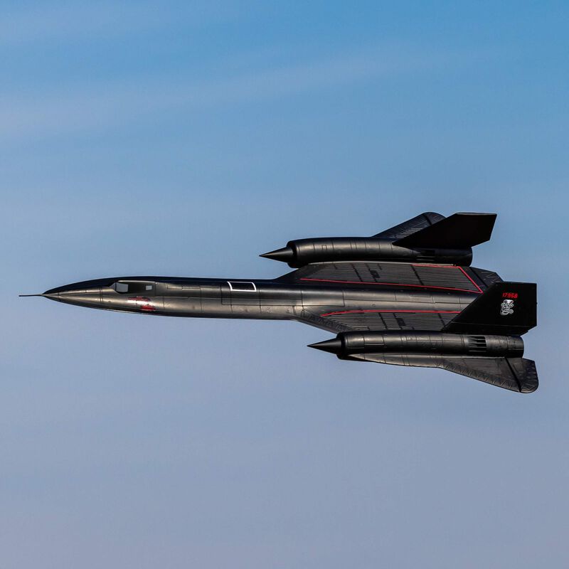 E-Flite SR-71 Blackbird Twin 40mm EDF Bind and Drive Basic AS3X SAFE Select RC Aircraft (24)