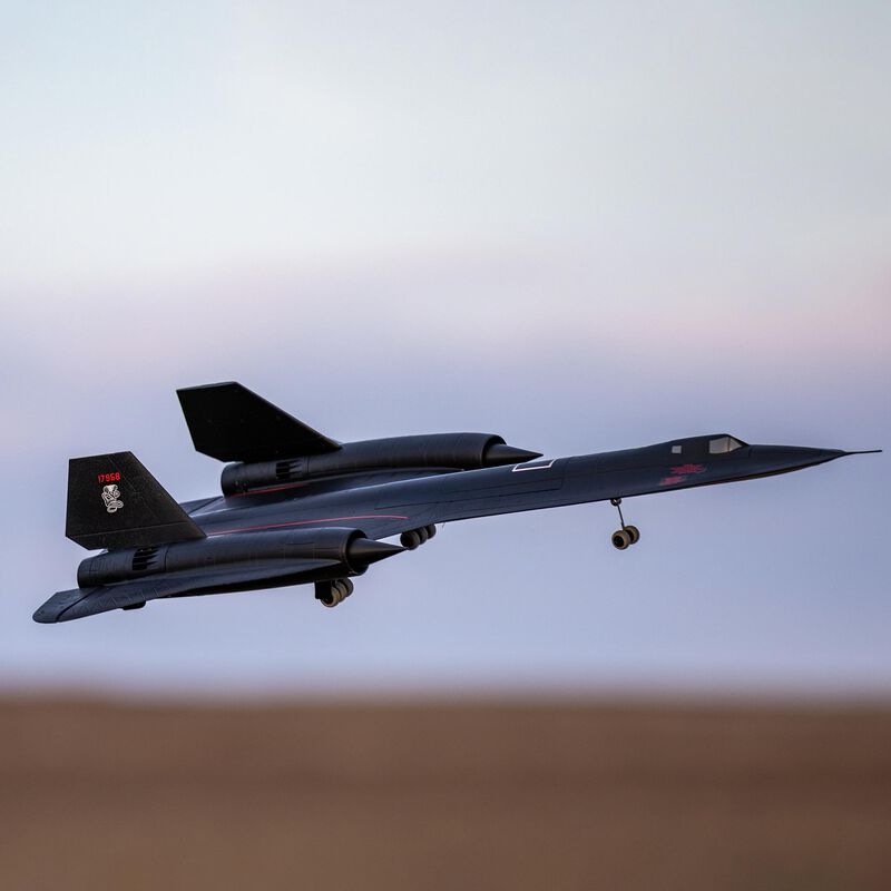 E-Flite SR-71 Blackbird Twin 40mm EDF Bind and Drive Basic AS3X SAFE Select RC Aircraft (21)