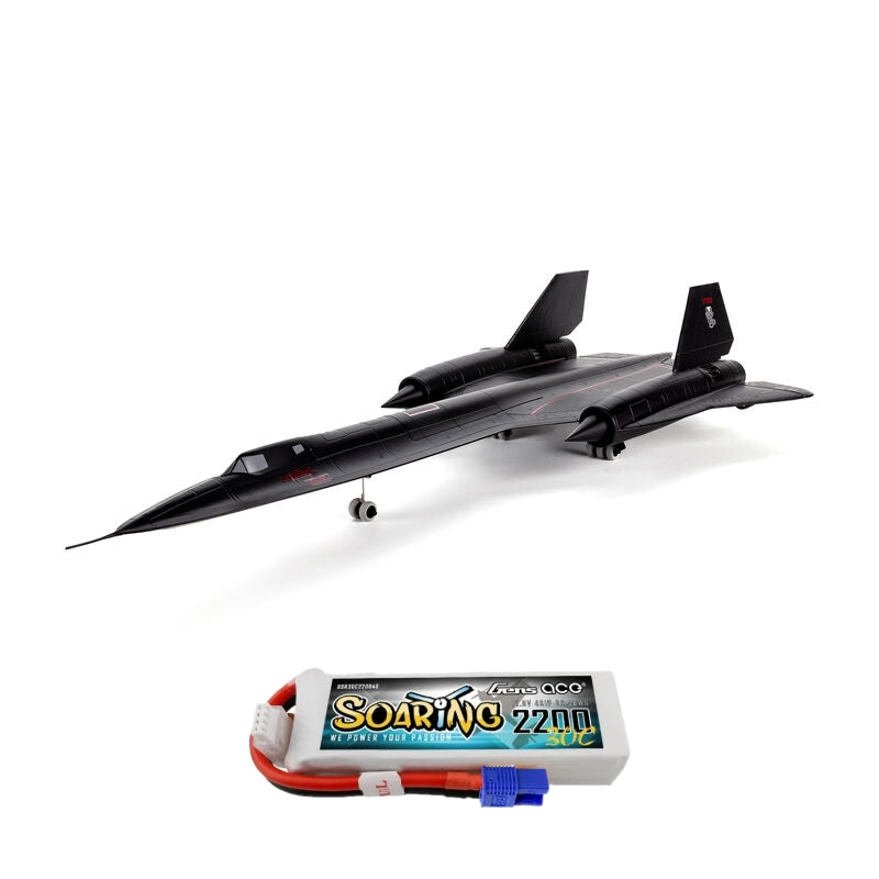 E-Flite SR-71 Blackbird Twin 40mm EDF Bind and Drive Basic AS3X SAFE Select RC Aircraft