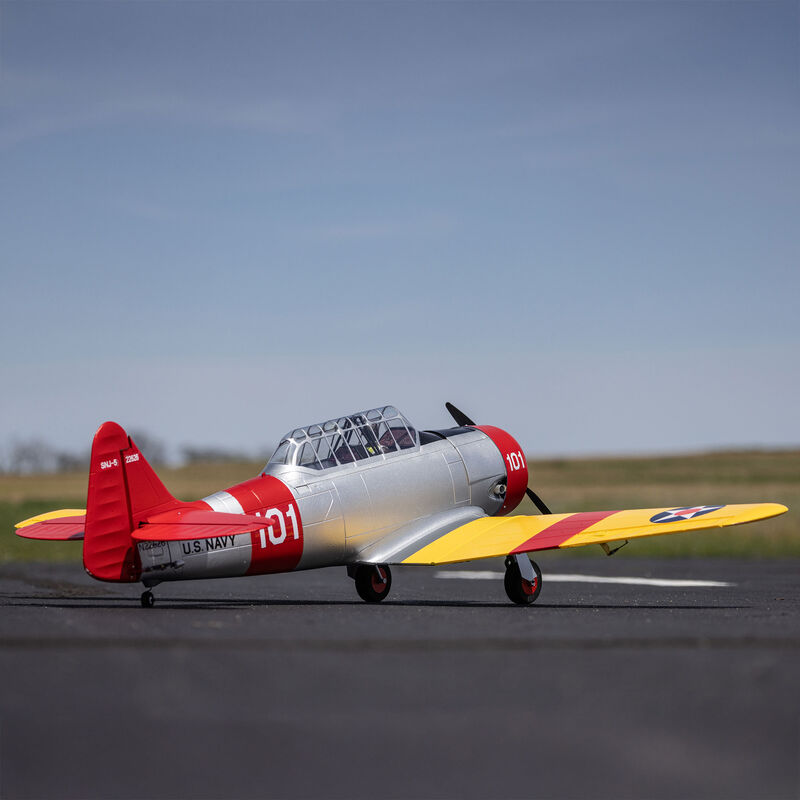 E-Flite SNJ-5/AT-6 Texan 1.5m BNF Basic with AS3X+ and SAFE Select RC Warbird (21)