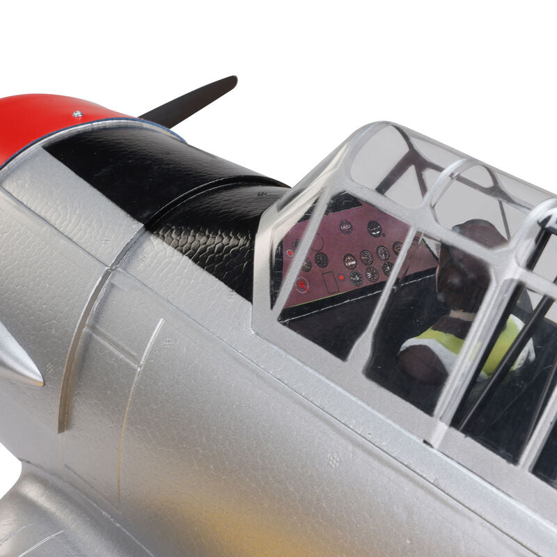 E-Flite SNJ-5/AT-6 Texan 1.5m BNF Basic with AS3X+ and SAFE Select RC Warbird (8)