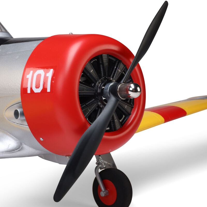 E-Flite SNJ-5/AT-6 Texan 1.5m BNF Basic with AS3X+ and SAFE Select RC Warbird (5)