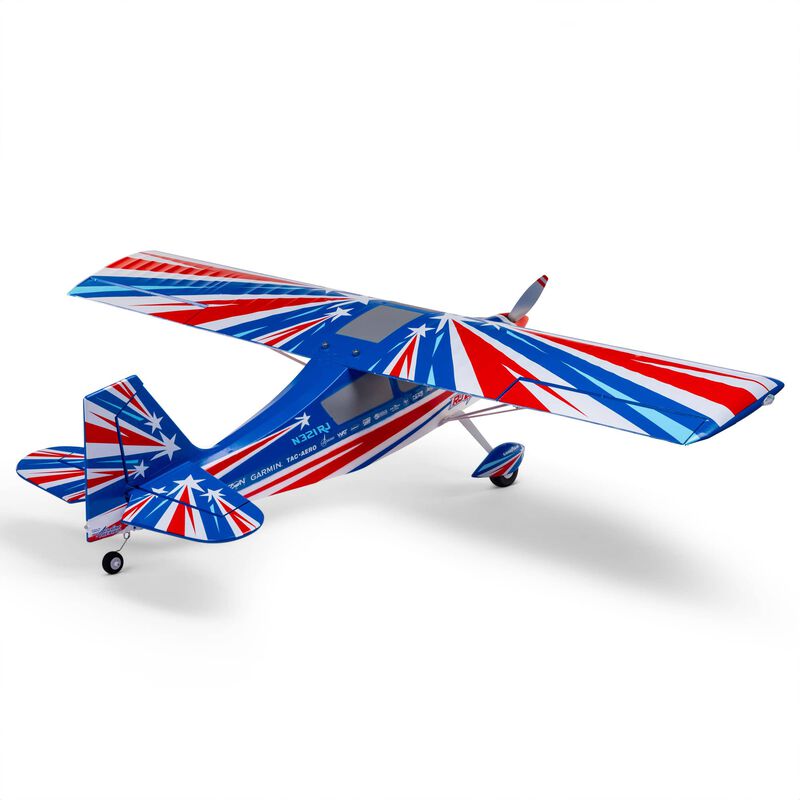 E-Flite Decathlon RJG 1.2m BNF Basic with AS3X and SAFE Select RC Plane - EFL09250
