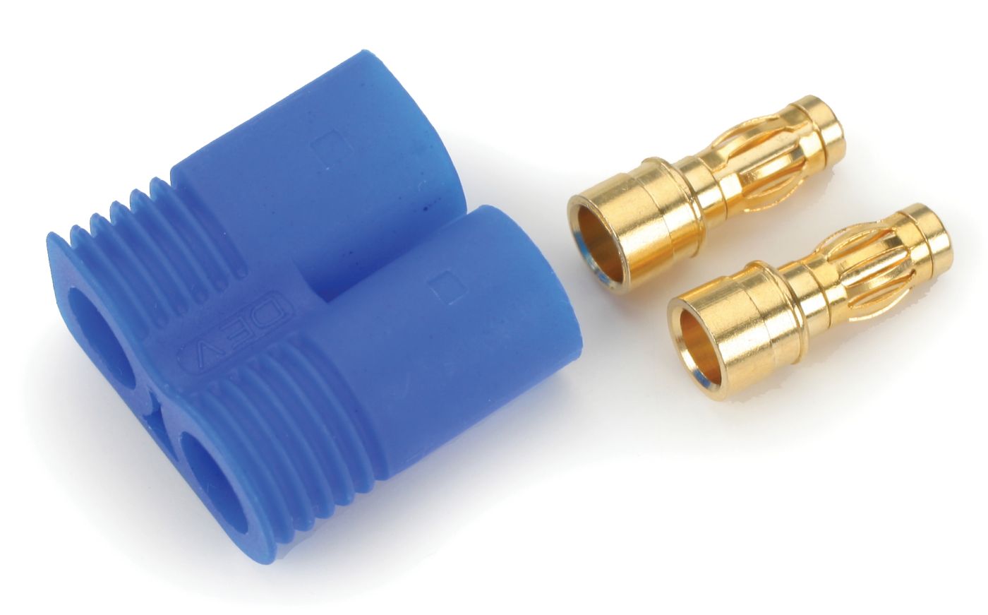 E-flite EFLAEC301 EC3 Device Connector Brass Male and Case (2) (8347080622317)