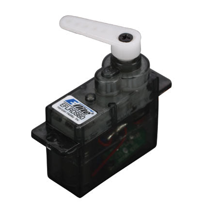 E-flite EFLRDS60 6.0-Gram DS60 Digital Super Sub-Micro 1.15kg-cm 0.08 sec/60 @ 6.0V Nylon  23.5x10x24mm. Includes Extra-Long 3D Servo Arm (8347081769197)