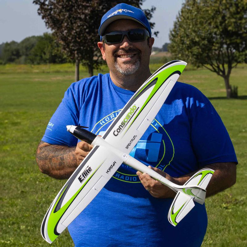 E-flite UMX Conscendo BNF Basic with AS3X and SAFE Select RC Glider - EFLU32050