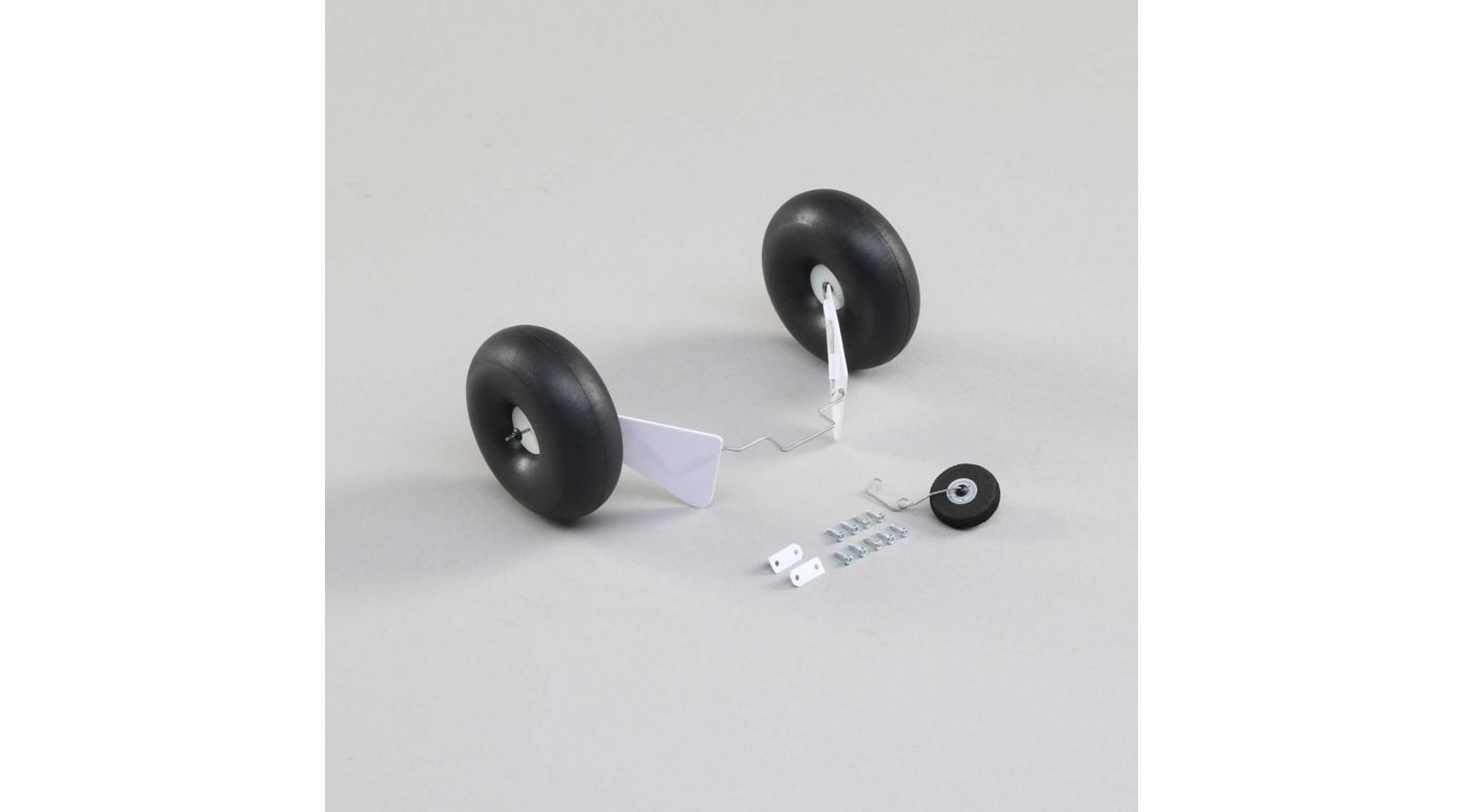 E-flite EFLU3954 Landing gear set w/float wire screws: UMX Timber (8347082293485)