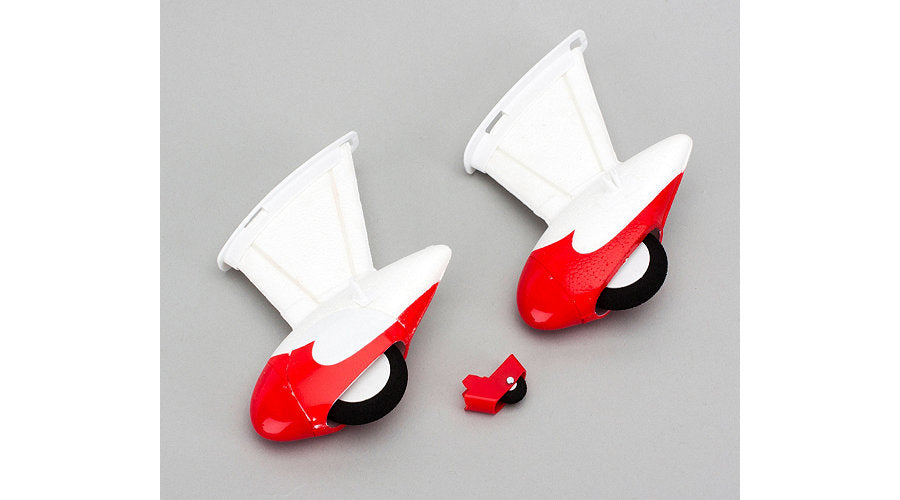 E-flite EFLU4555 Landing Gear and Tail Wheel Set: UMX Gee Bee R2 (8347082555629)