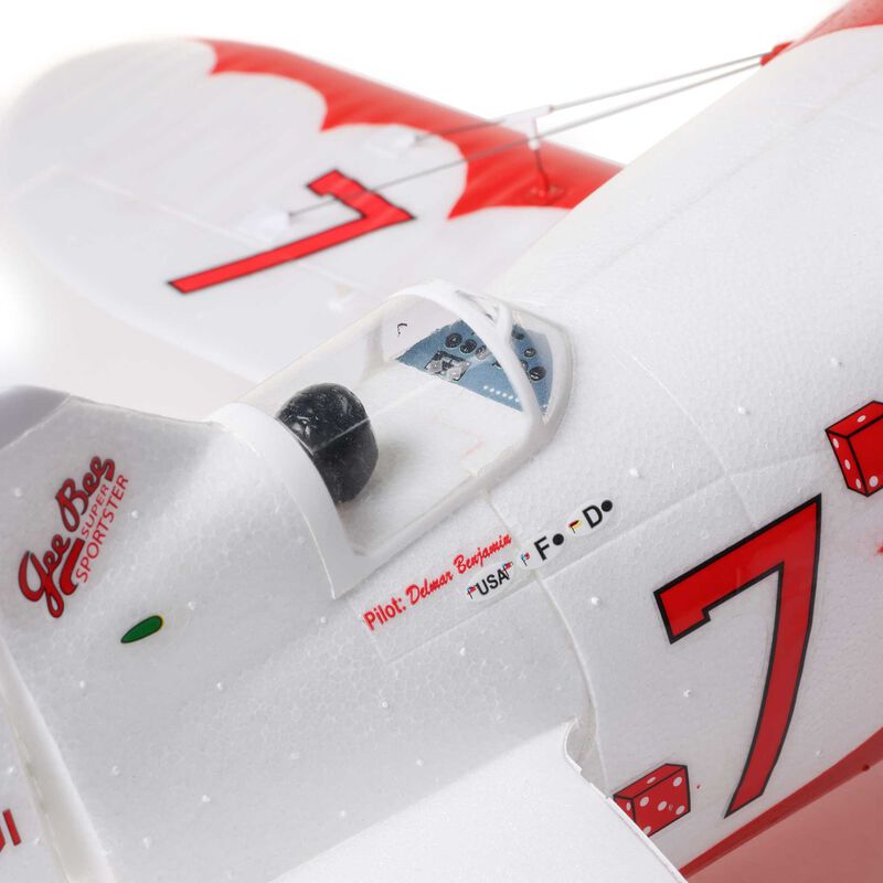E-Flite UMX Gee Bee R-2 510mm BNF Basic with AS3X and SAFE Select RC Plane (16)