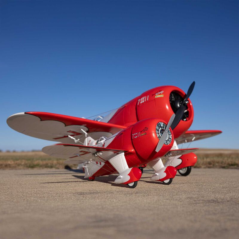 E-Flite UMX Gee Bee R-2 510mm BNF Basic with AS3X and SAFE Select RC Plane (24)