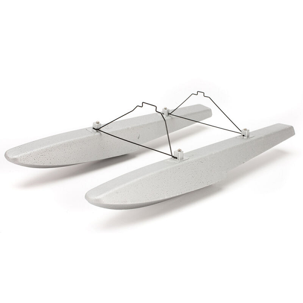 E-Flite Float Set: UMX Carbon Cub SS UMX Timber RC Aircraft Accessory