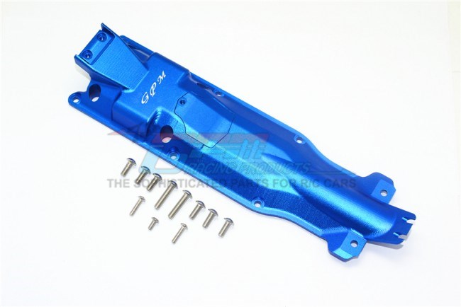 GPM Racing ER2331M Aluminum 3D Skid Plate for Middle of Chassis - 13 piece set - Hobby City NZ